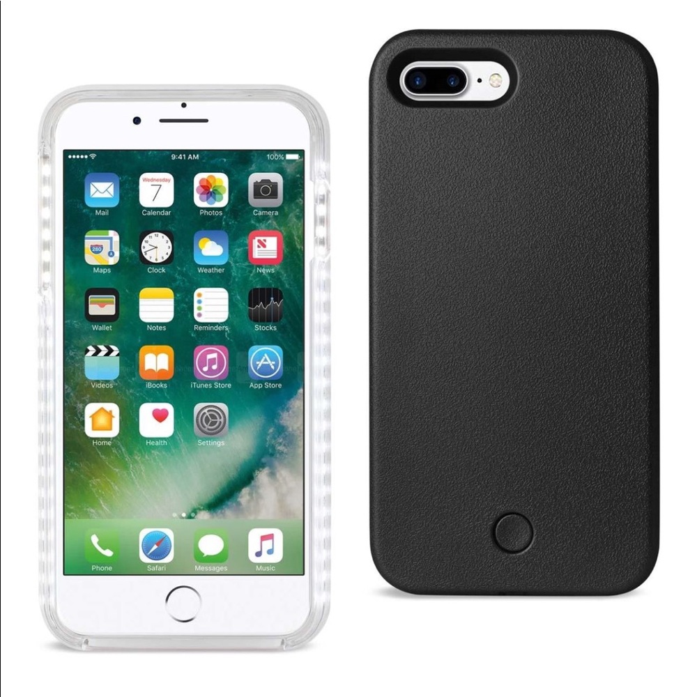 SELFIE LIGHT CASE protective case iPhone 7 Black
